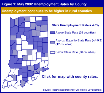 Figure 1: May 2002 Unemployment Rates