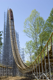 Click here to see a video of The Voyage roller coaster at Holiday World.